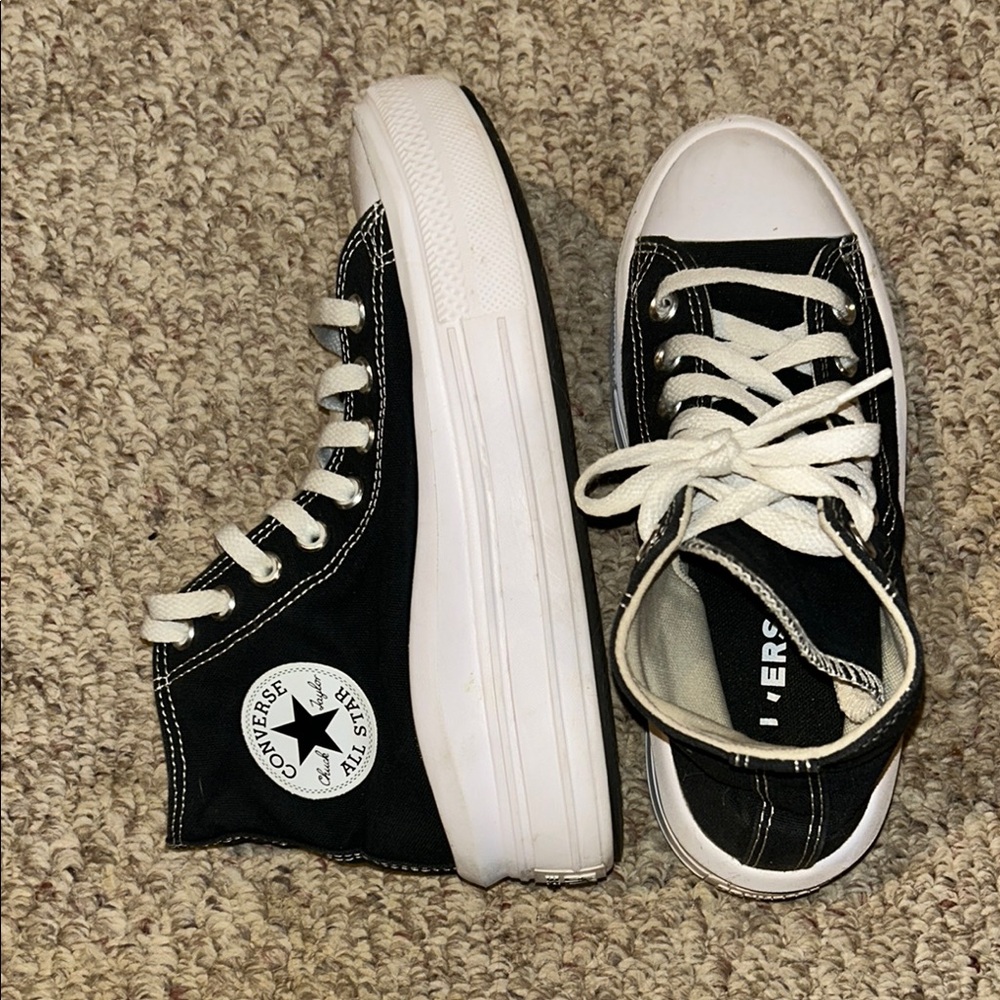 Converse Black High-Top Sneakers